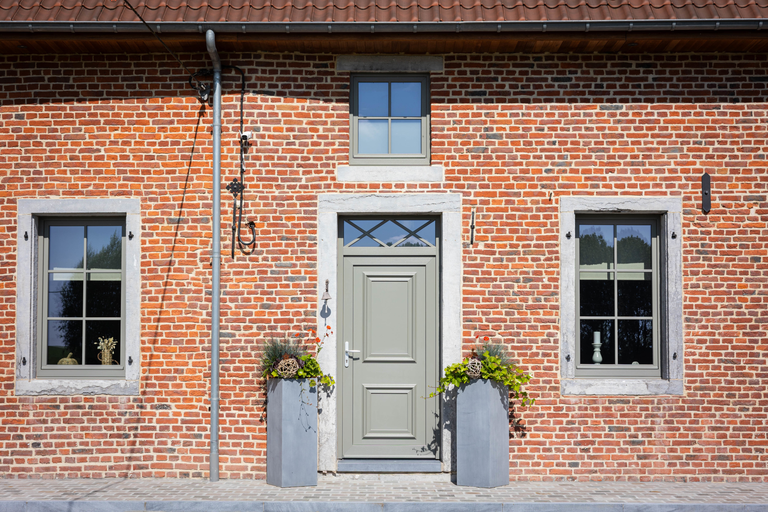 Tivolus Kommerling châssis PVC Graty porte entrée