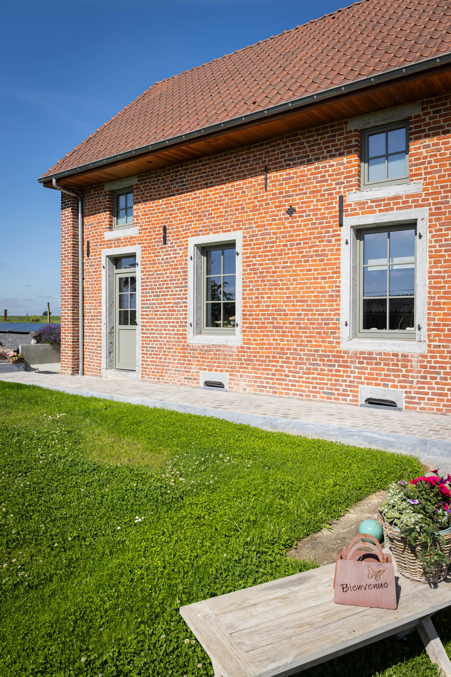 Tivolus châssis PVC Kommerling Graty gris béton