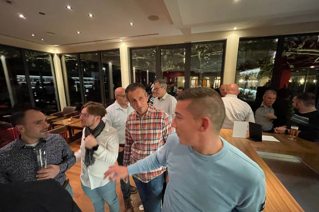 Dîner de la Saint-Eloi pour l'équipe Tivolux, fabricant de chassis PVC