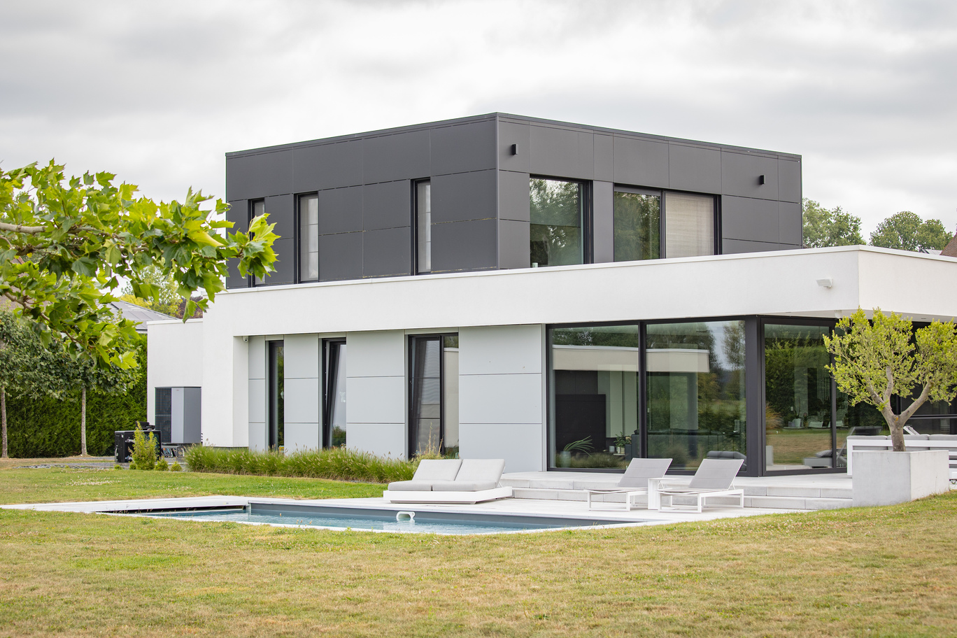 Tivolux projet Rebecq Aliplast Châssis Alu 9004