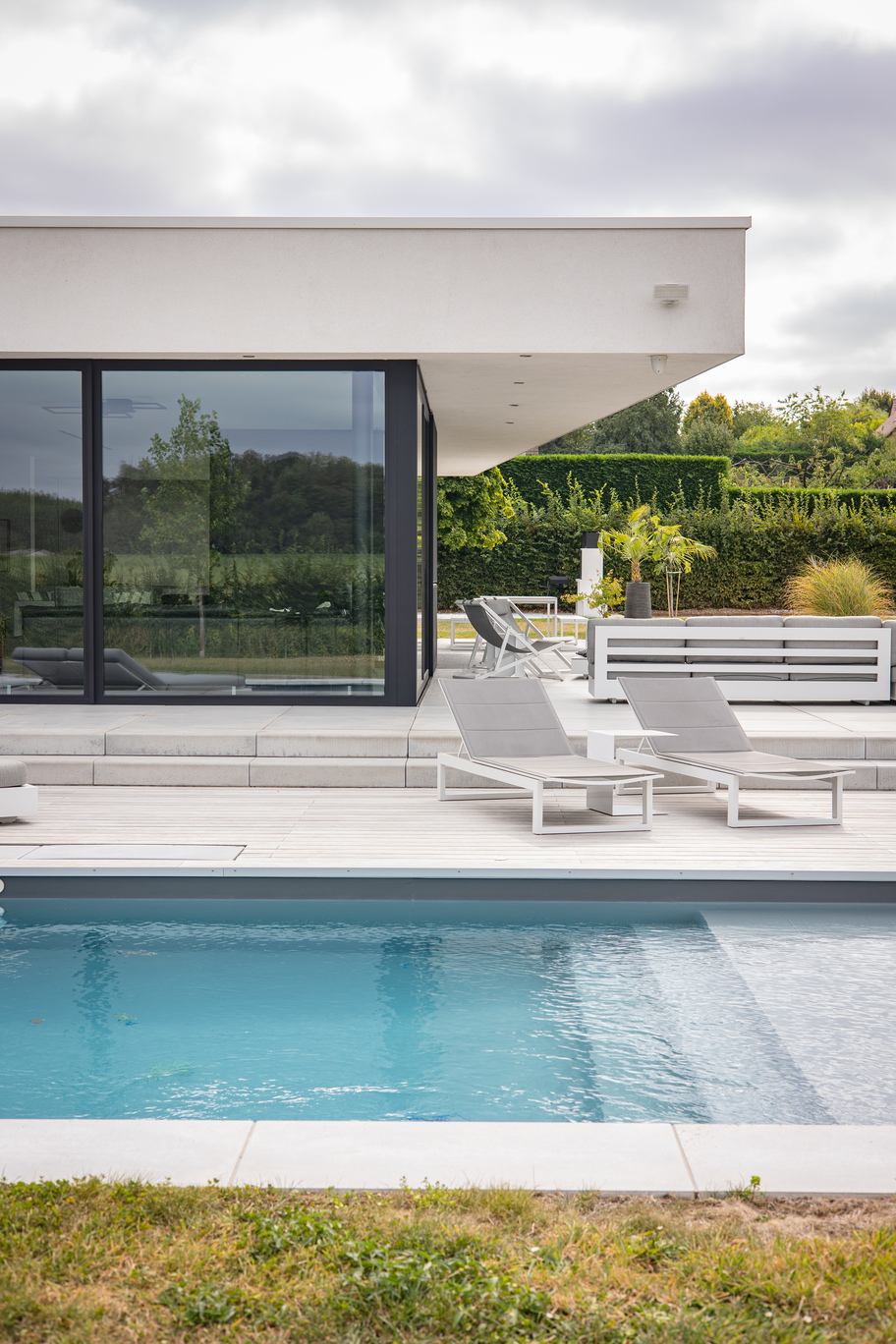 Tivolux projet Rebecq Châssis Aliplast