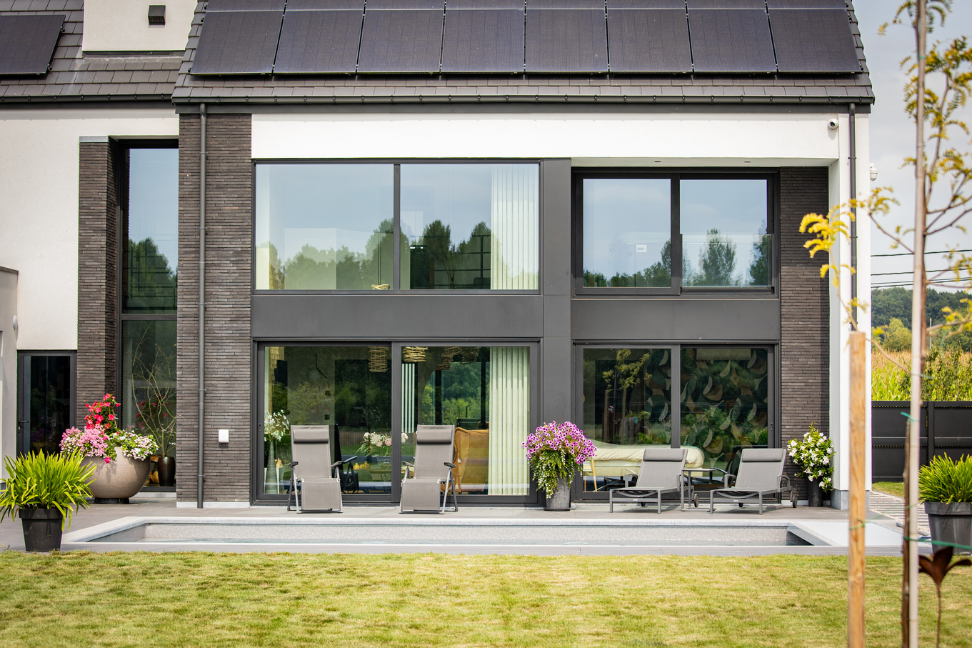 Tivolux Projet Ville-Pommeroeul Aliplast Châssis Alu 9005